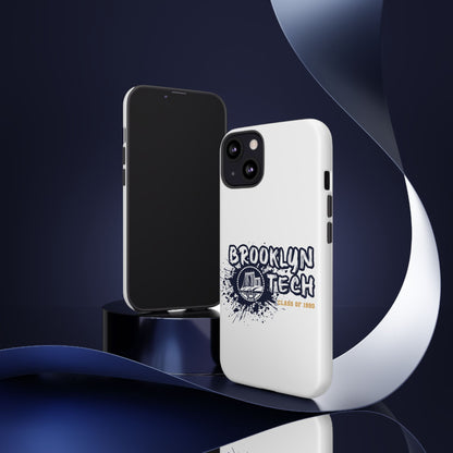 Class Of 1990 Commemorative Tough Cases - Apple & Samsung Only - Gold Font On White Background