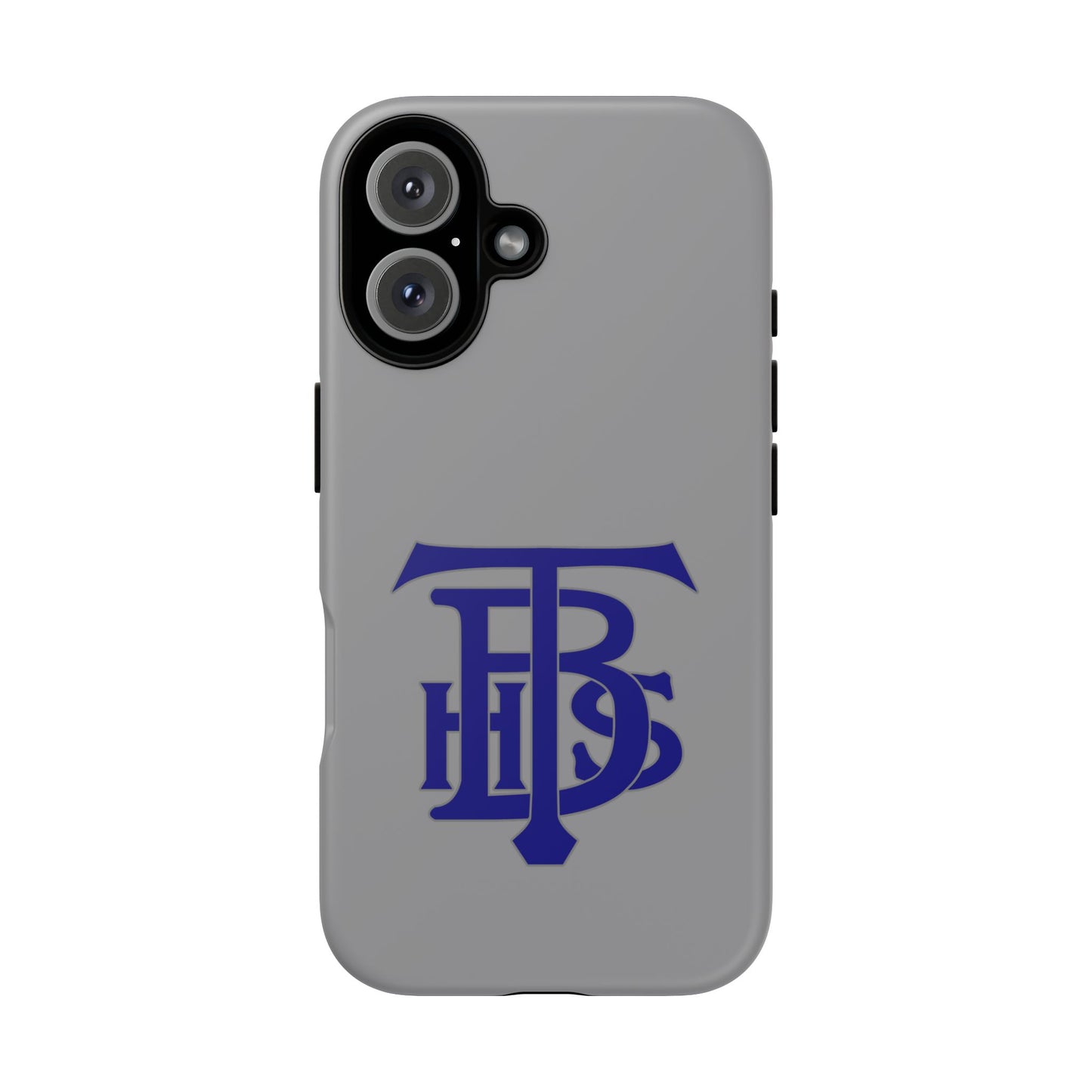 Stacked Logo - Tough Phone Cases - Gray - iPhones