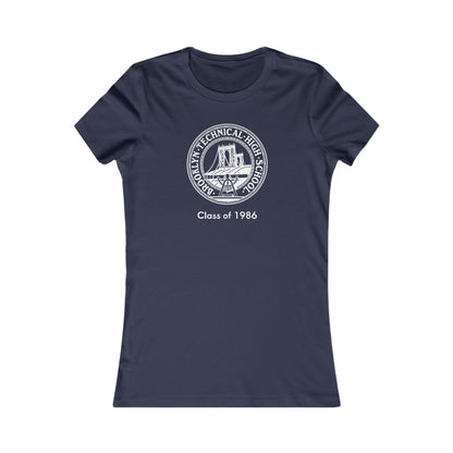 Classic Tech Logo - Class of 1986 - Ladies Favorite Tee