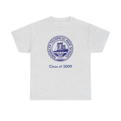 Classic Tech Logo - Men's Heavy Cotton T-Shirt - Class Of 2009