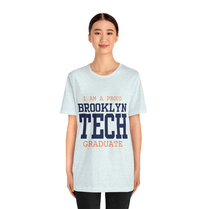 Classic Font - I Am A Proud Brooklyn Tech Graduate - Men's Short Sleeve Jersey