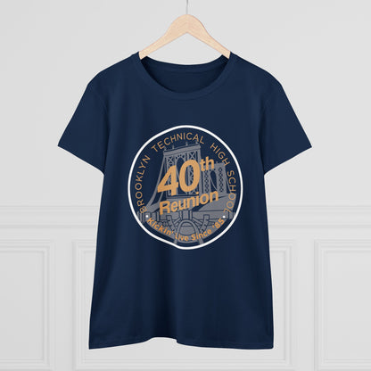 Class Of 1985 Commemorative Women's Midweight Cotton T-Shirt - 40th Reunion