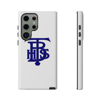 Stacked Logo - Tough Phone Cases - White