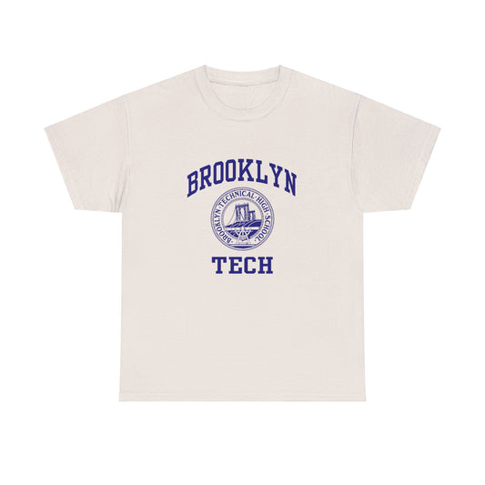 Brooklyn Tech Classic Logo - Men's Heavy Cotton T-Shirt