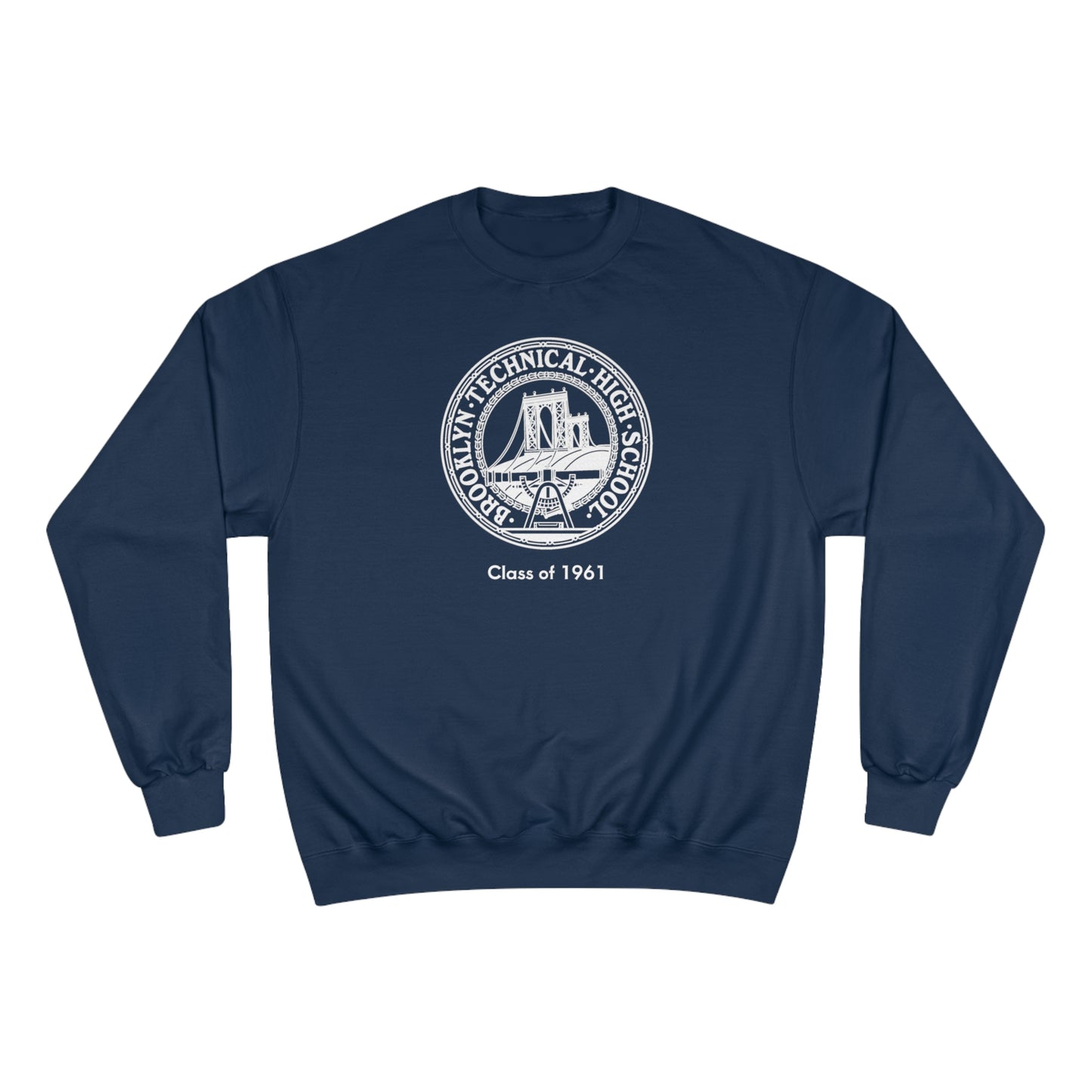 Classic Tech Logo - Champion Crewneck Sweatshirt - Class Of 1961