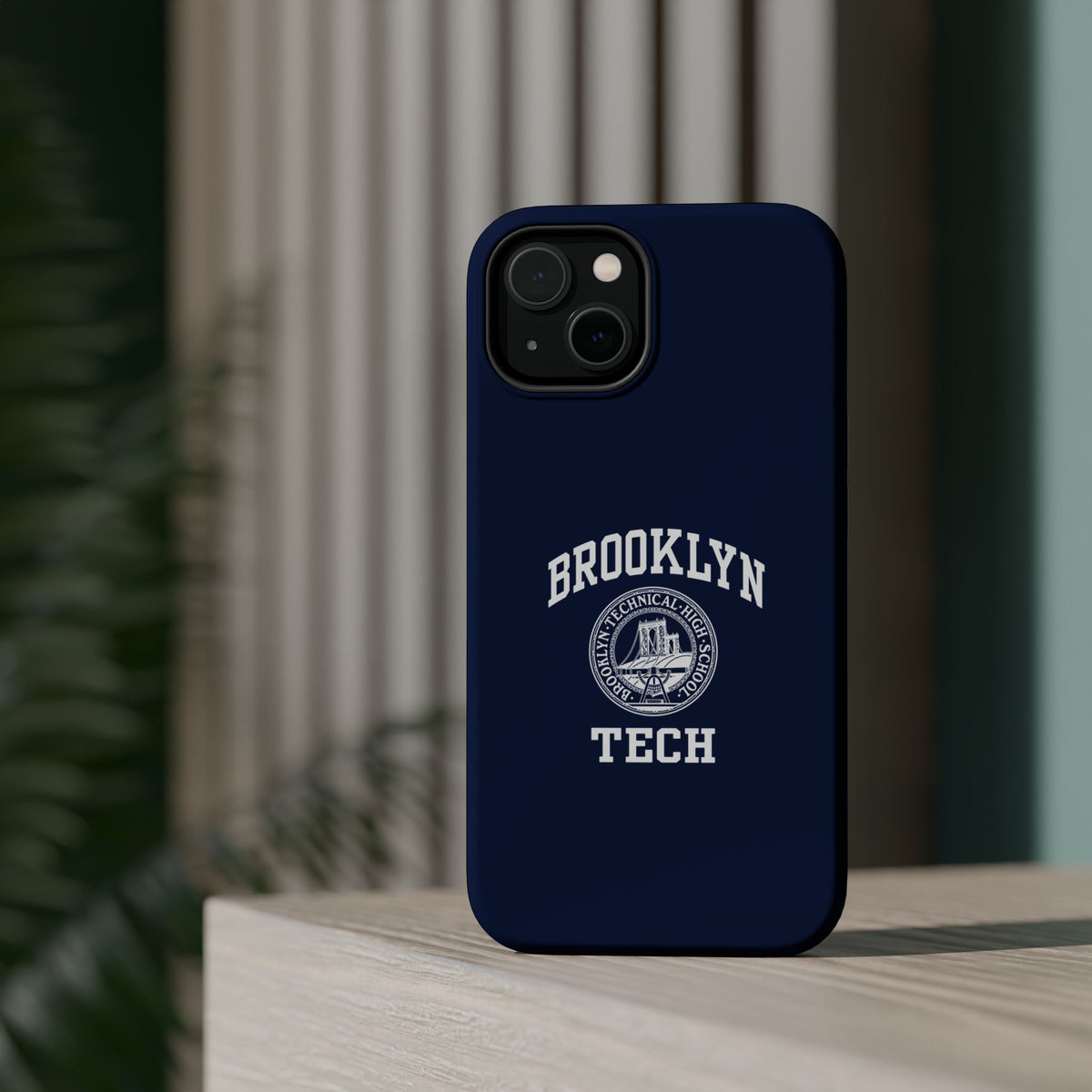 Classic Logo with Brooklyn Tech Magnetic Phone Case