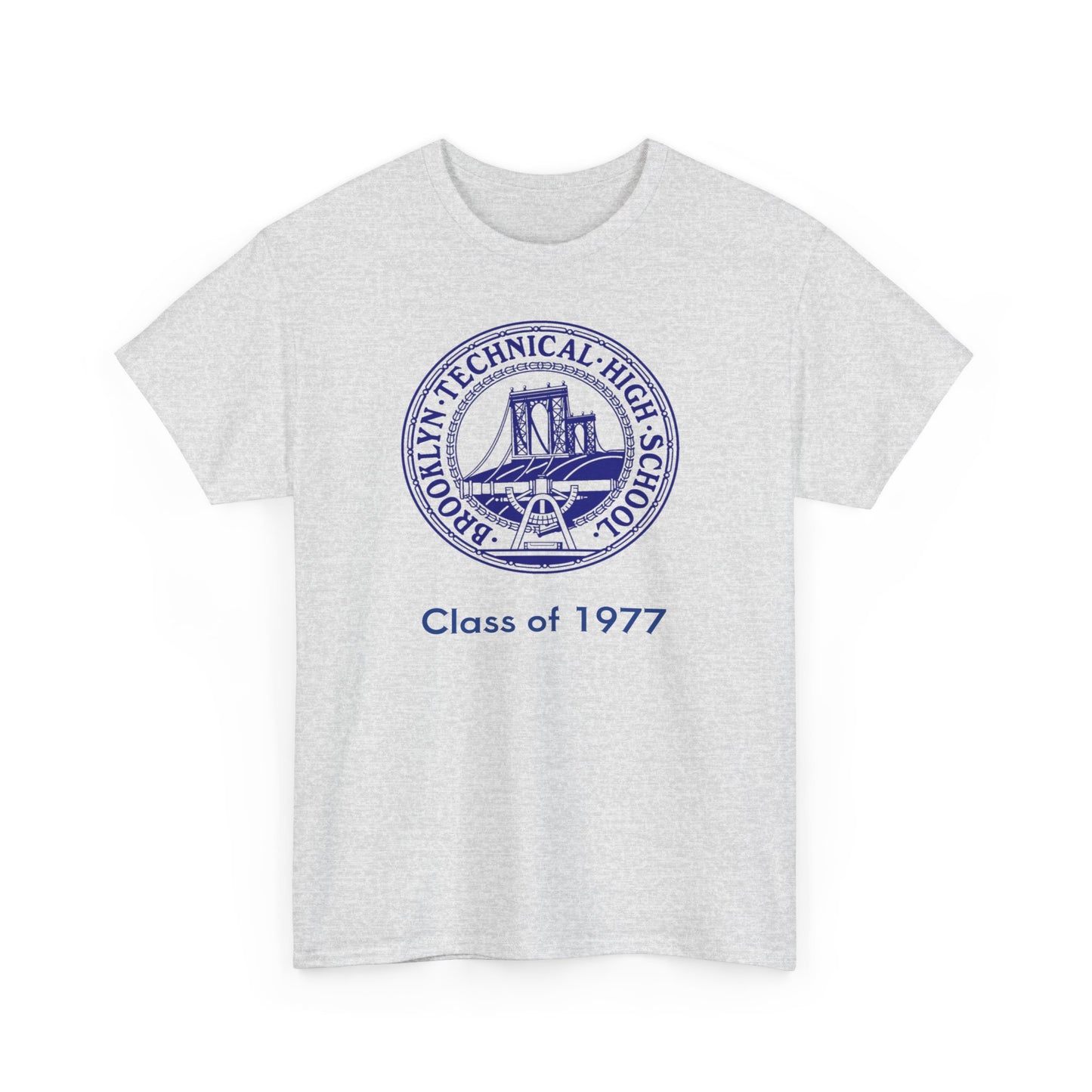 Classic Tech Seal - Men's Heavy Cotton T-Shirt - Class Of 1977