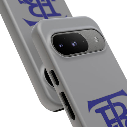 Stacked Logo - Tough Phone Cases - Gray - Google phones