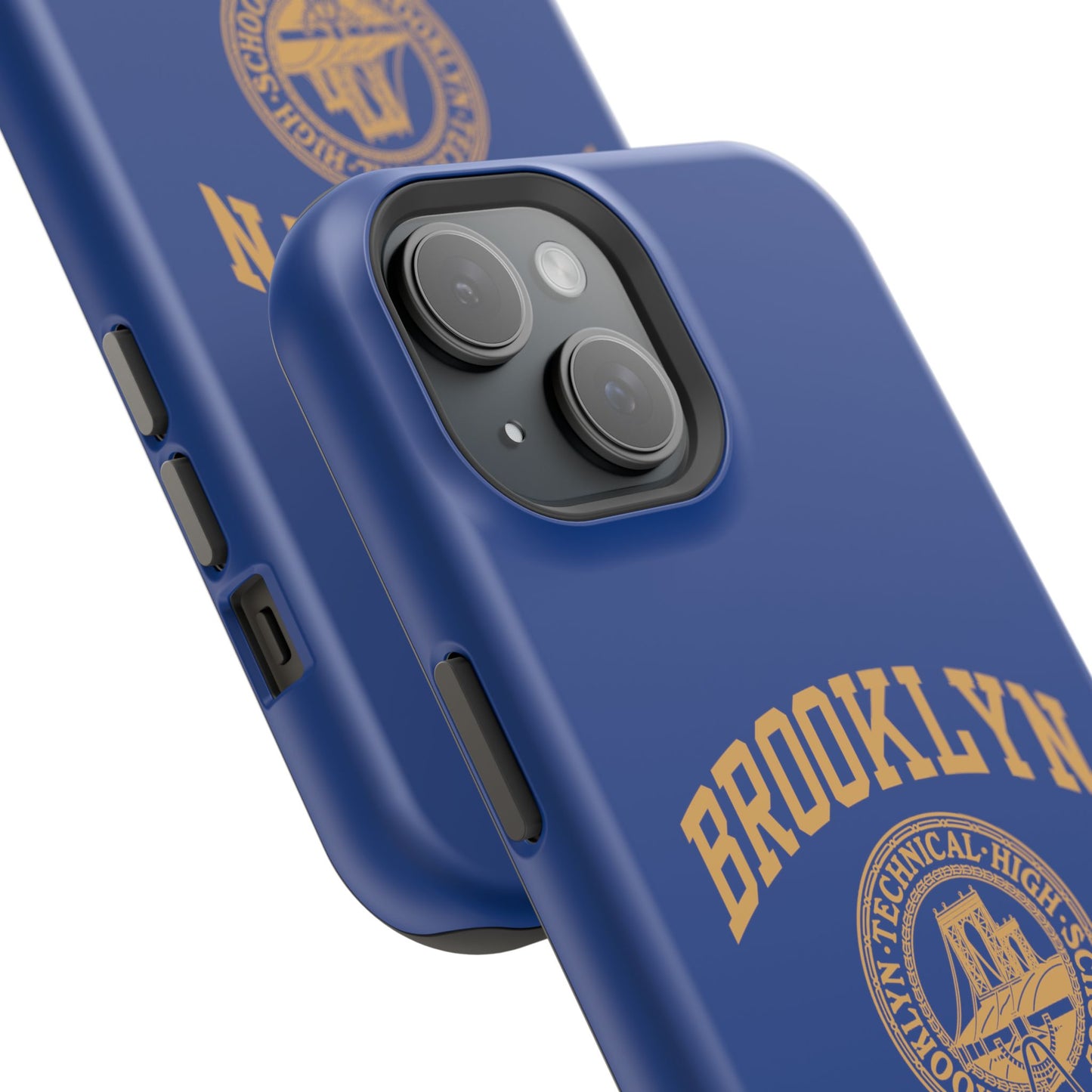 Brooklyn Tech Classic Logo - Impact-Resistant Phone Cases - Iphone Or Samsung - Navy