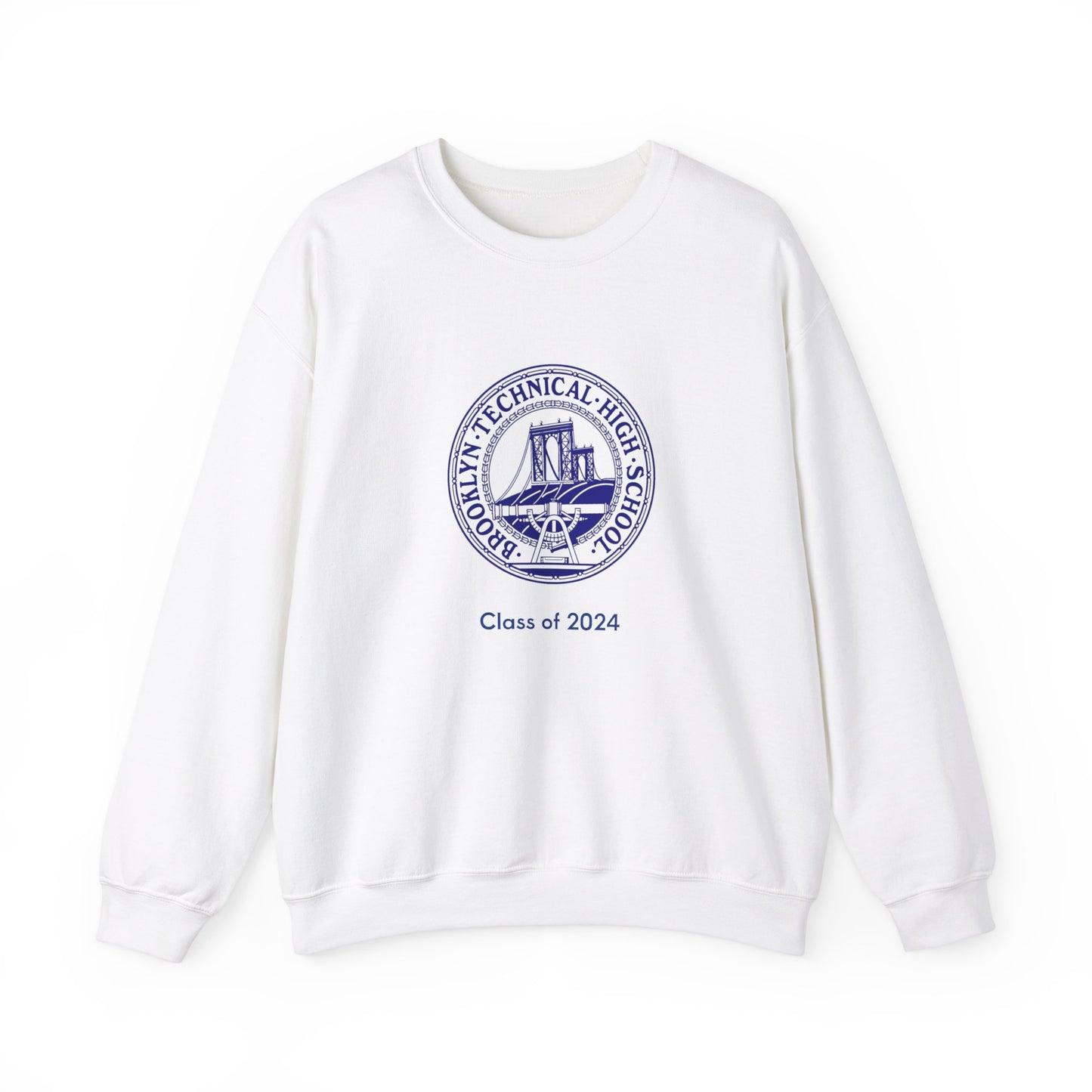 Classic Tech Logo - Men's Heavy Blend Crewneck Sweatshirt - Class Of 2024