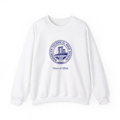 Classic Tech Logo - Men's Heavy Blend Crewneck Sweatshirt - Class Of 2024