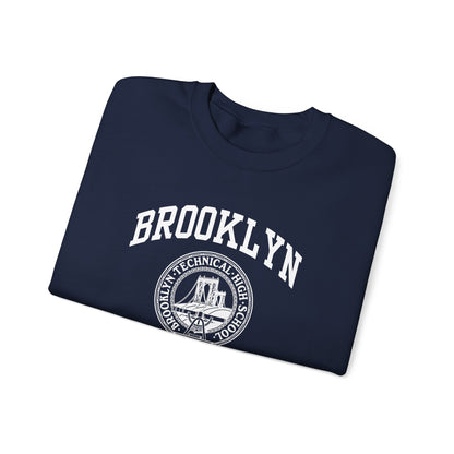 Brooklyn Tech Classic Logo - Men's Heavy Blend™ Crewneck Sweatshirt - Class of 2028