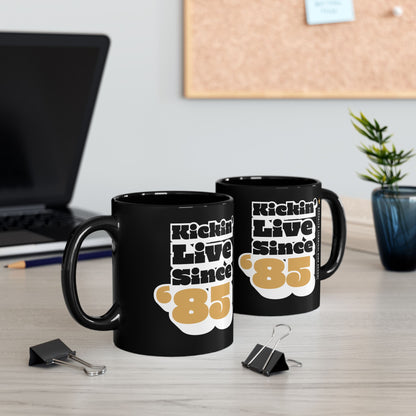 Class Of 1985 Commemorative Black Mug (11oz, 15oz)