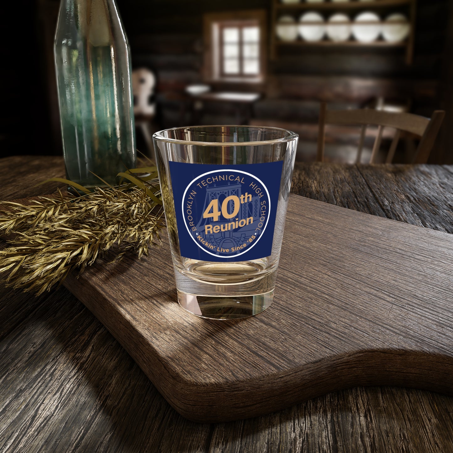 Class Of 1985 Commemorative Shot Glass, 1.5oz