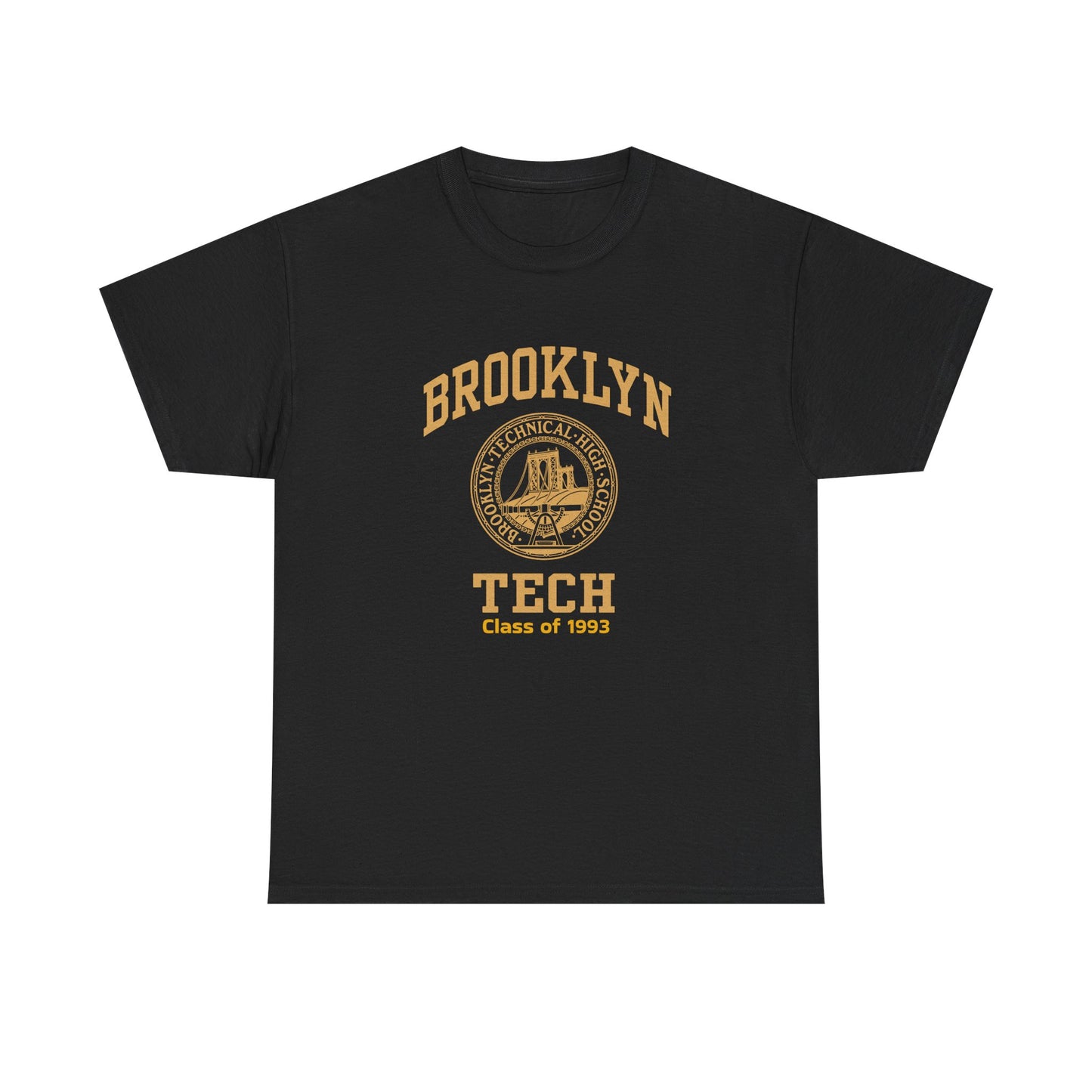 Brooklyn Tech Classic Logo - Men's Heavy Cotton T-Shirt - Class of 1993