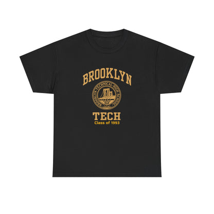 Brooklyn Tech Classic Logo - Men's Heavy Cotton T-Shirt - Class of 1993