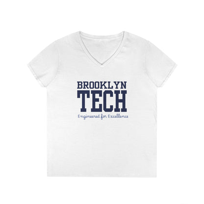 Boutique - Brooklyn Tech V-Neck T-Shirt - Engineered For Excellence