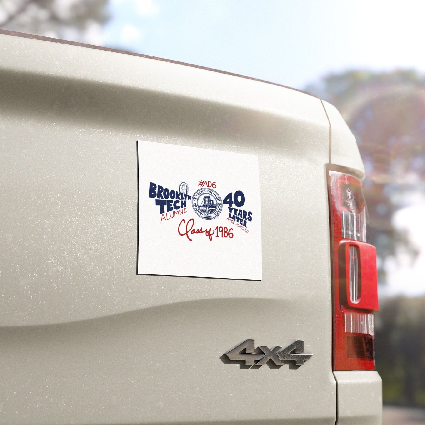 Class of 1986 Car Magnet