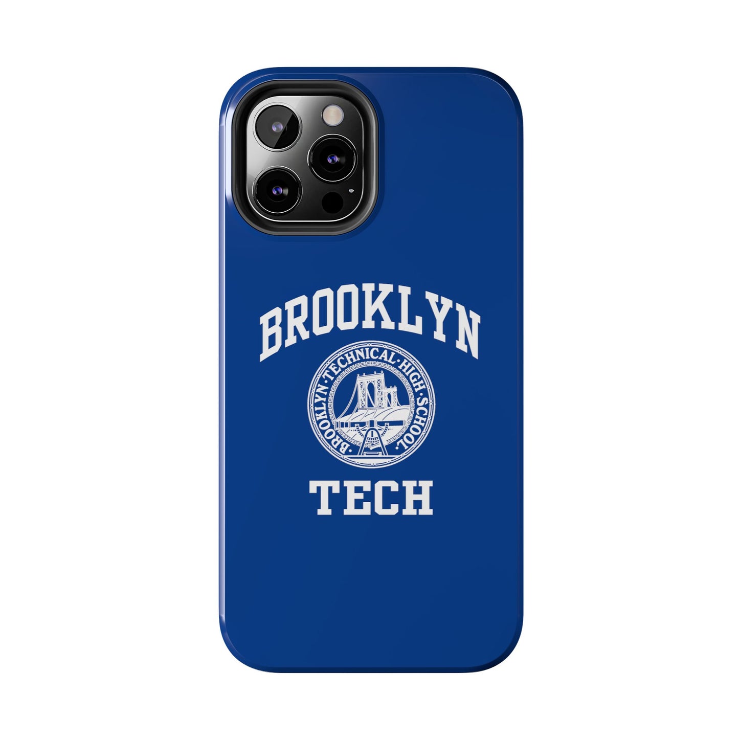 Brooklyn Tech Classic Logo - Tough Phone Cases - Navy