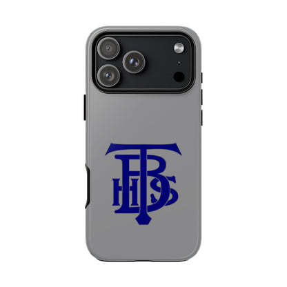 Stacked Logo - Tough Phone Cases - Gray - iPhones