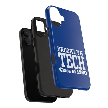 Brooklyn Tech Class of 1990 Tough Phone Case - Blue