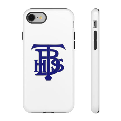 Stacked Logo - Tough Phone Cases - White