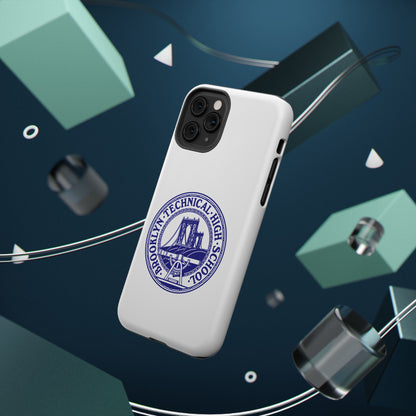 Classic Tech Seal - Impact-Resistant Phone Cases - Iphone Or Samsung - White