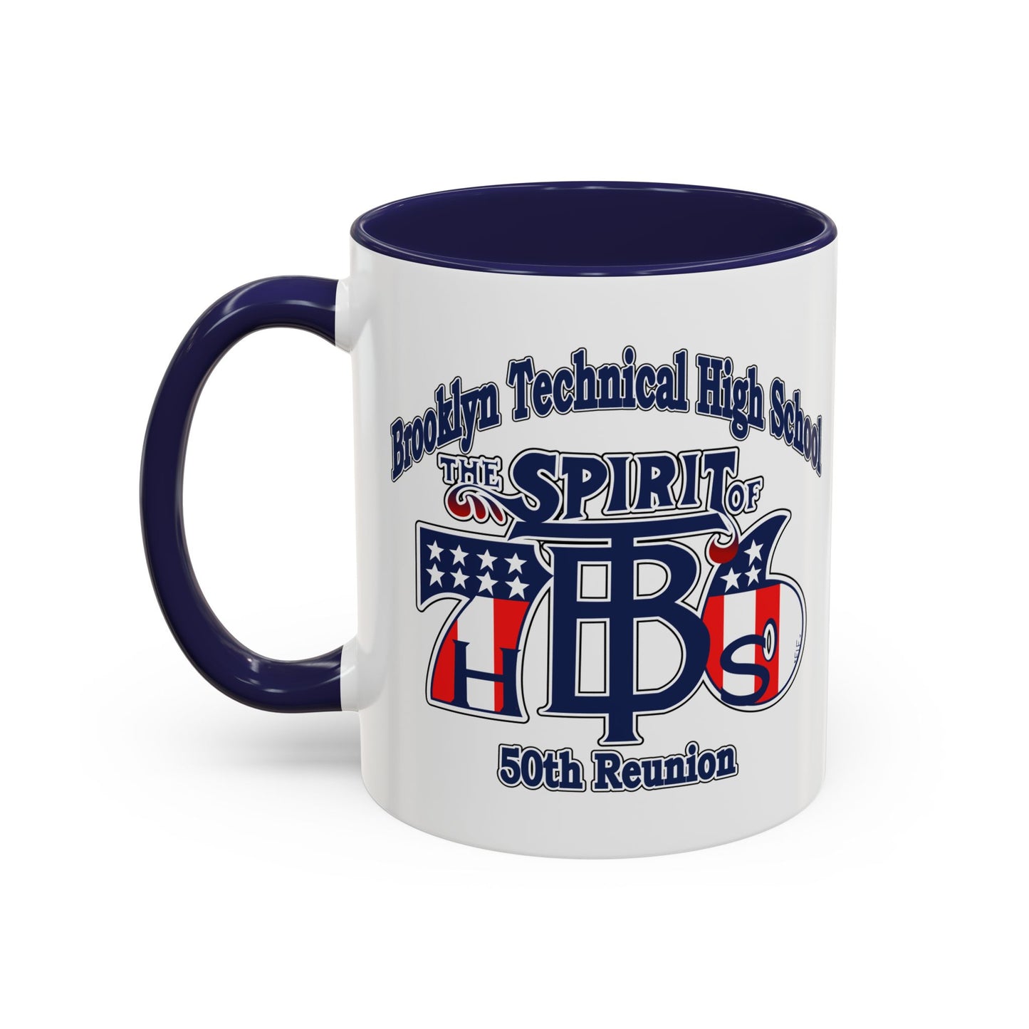 Class of 1976 50th Reunion Accent Coffee Mug (11/15oz)