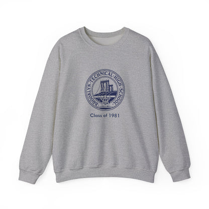 Classic Tech Logo - Class of 1981 - Men's Heavy Blend™ Crewneck Sweatshirt