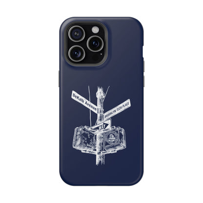 Dekalb Avenue & Brooklyn Tech Pl Magnetic Phone Case