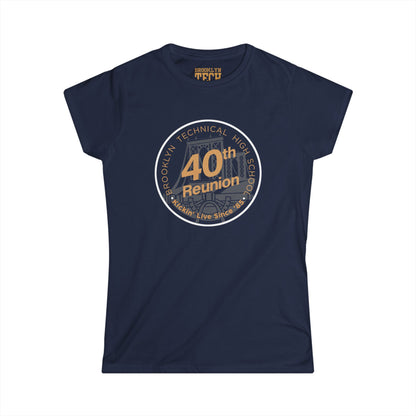 Class Of 1985 Commemorative Women's Softstyle T-Shirt - 40th Reunion