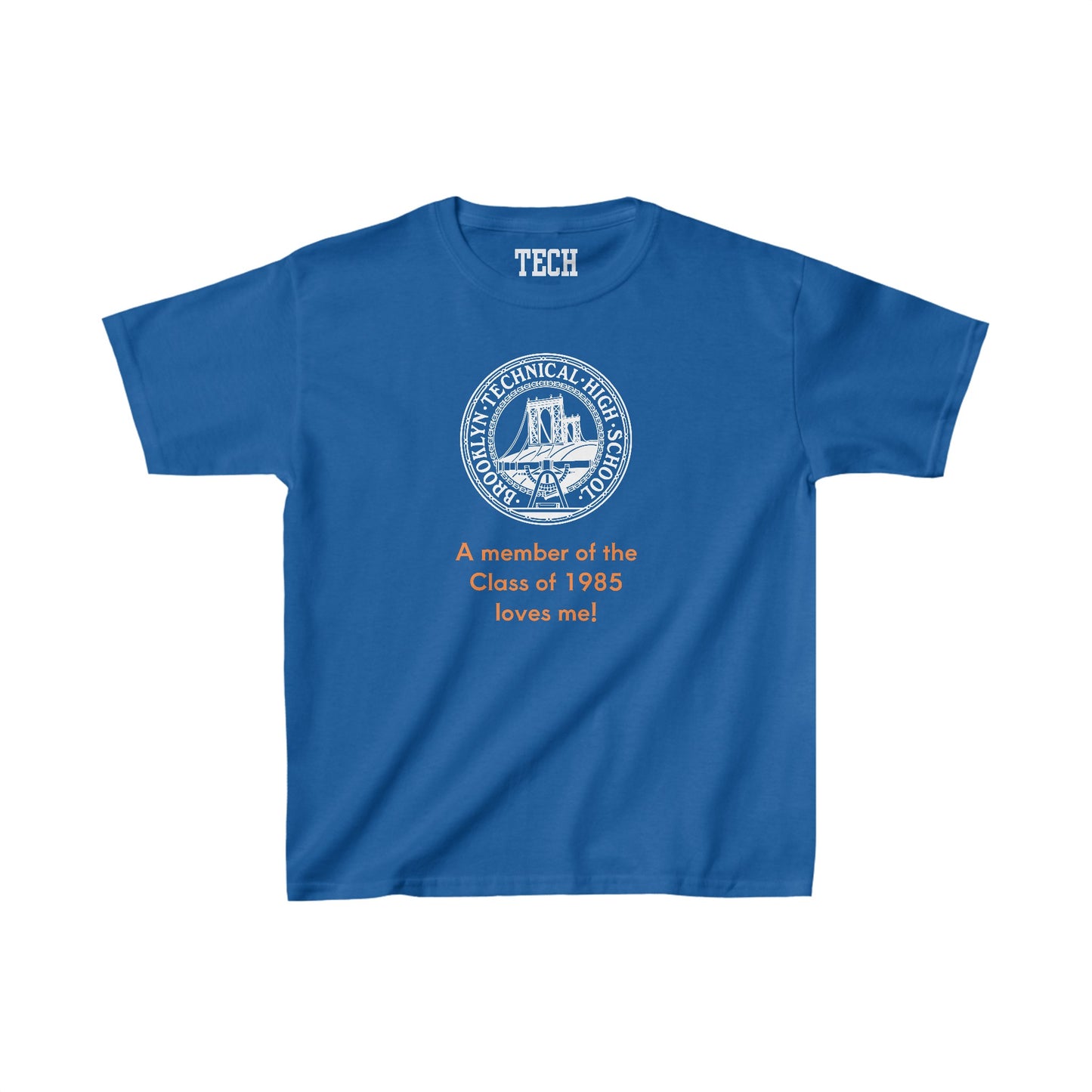 Classic Tech Seal - Kids Heavy Cotton T-Shirt - Class Of 1985