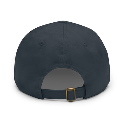 Classic Brooklyn Tech - Hat With Leather Patch (rectangle) - Class Of 1940 - White Font