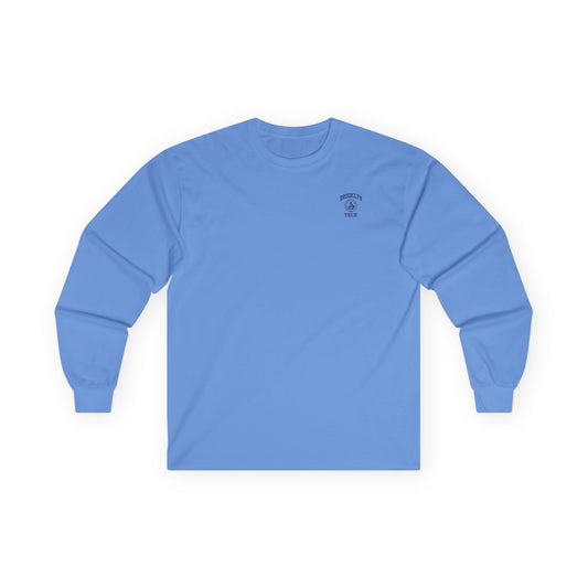 Classic Logo with Brooklyn Tech - Unisex Ultra Cotton Long Sleeve Tee - Logo on left chest