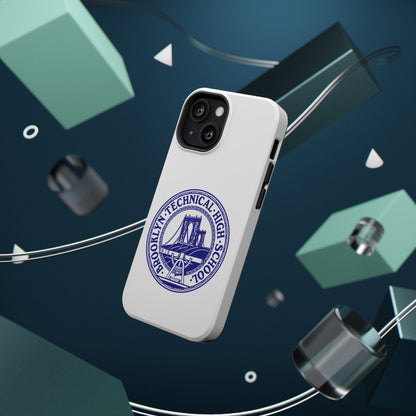 Classic Tech Seal - Impact-Resistant Phone Cases - Iphone Or Samsung - White