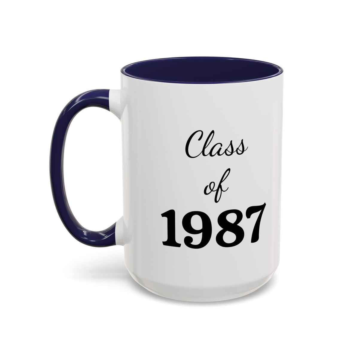 Class of 1987 Accent Coffee Mug — 11 & 15oz