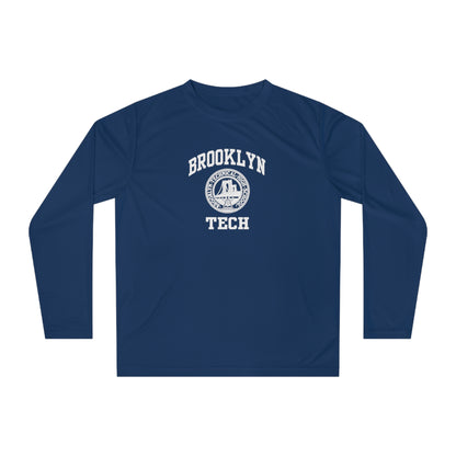 Brooklyn Tech Classic Logo - Men's Performance Long Sleeve Shirt