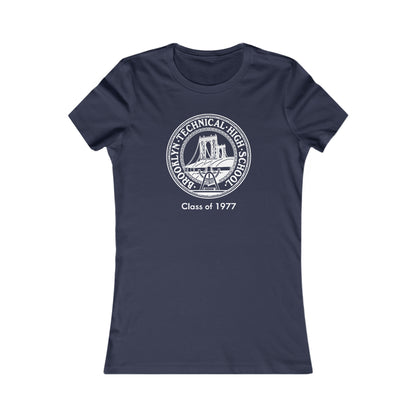 Classic Tech Logo - Ladies Favorite T-Shirt - Class Of 1977