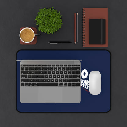 Class of 1986 Alumni 40th Reunion Desk Mat — White logo
