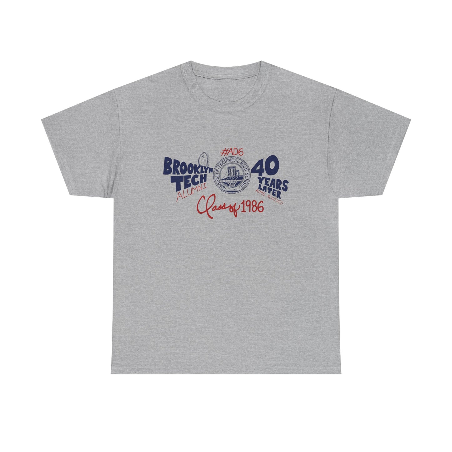 Class of 1986 Commemorative Unisex Heavy Cotton T-Shirt