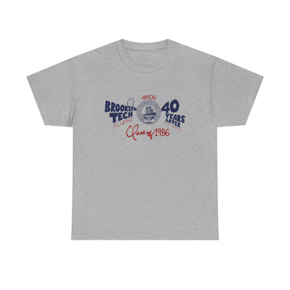 Class of 1986 Commemorative Unisex Heavy Cotton T-Shirt