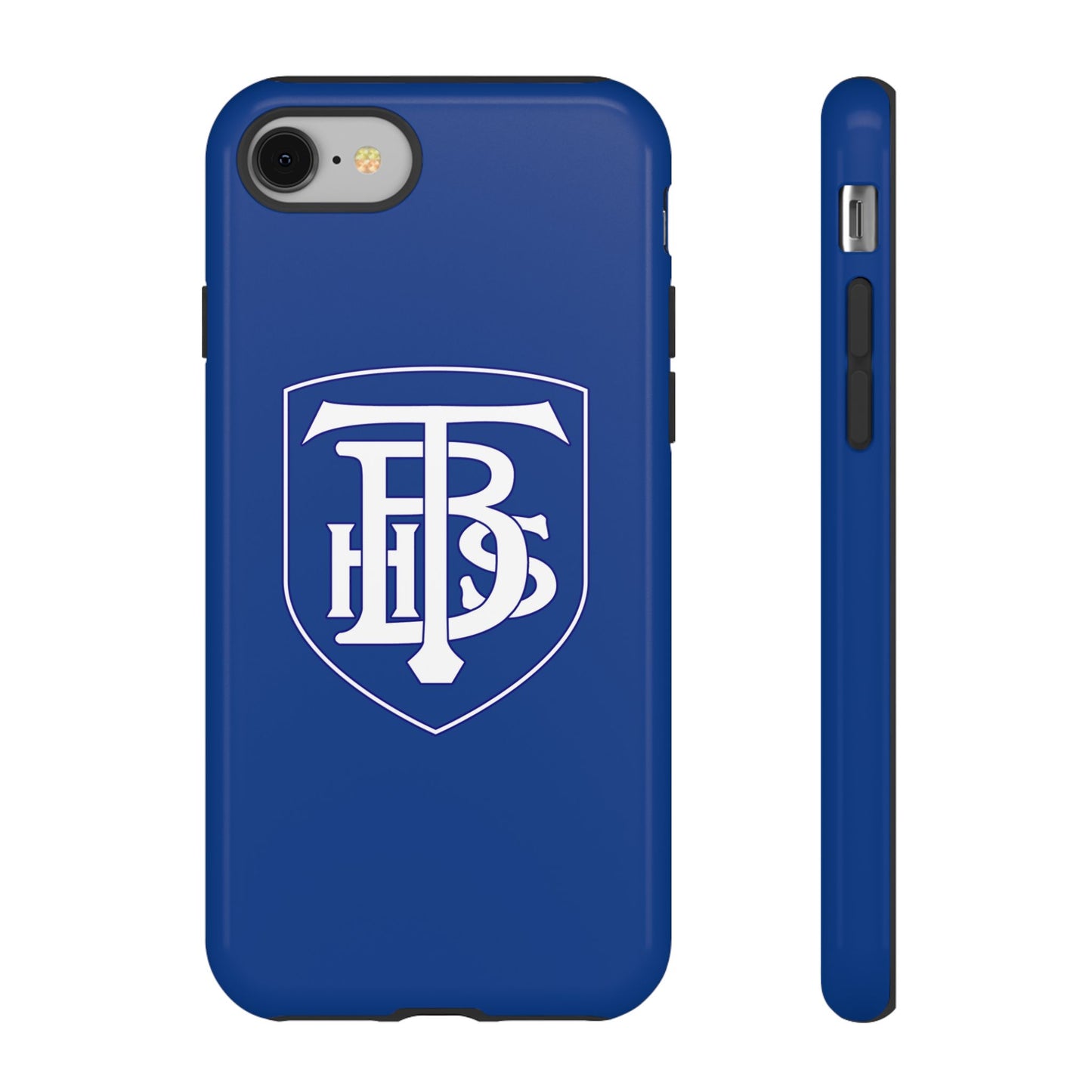 Stacked Logo - Tough Phone Cases - Navy