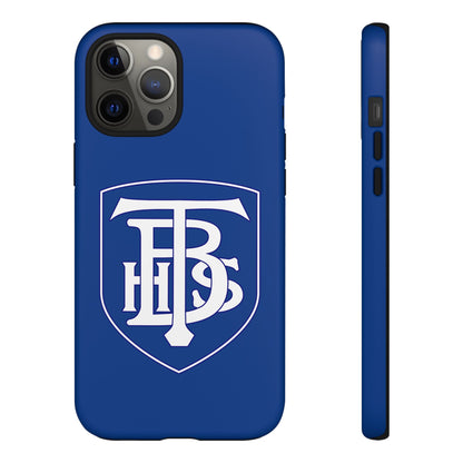 Stacked Logo - Tough Phone Cases - Navy