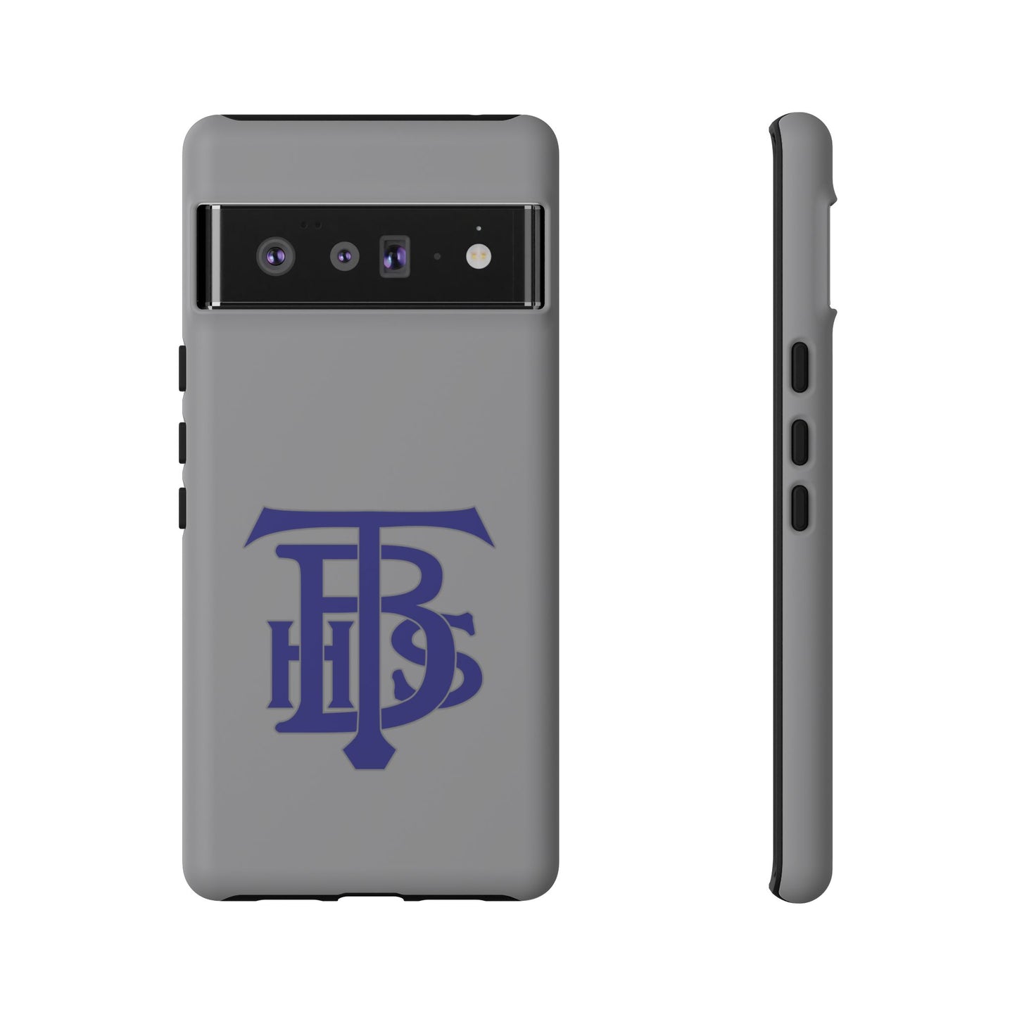 Stacked Logo - Tough Phone Cases - Gray - Google phones