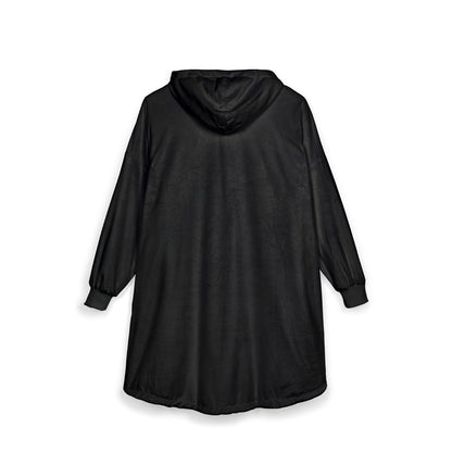 Classic Logo with Brooklyn Tech - Hooded Blanket - Black