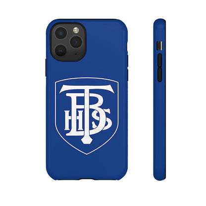 Stacked Logo - Tough Phone Cases - Navy