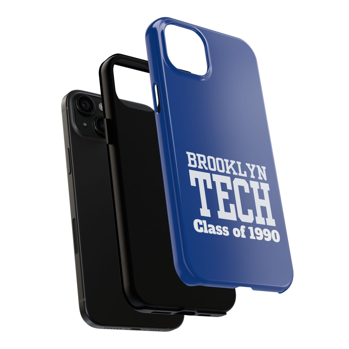Brooklyn Tech Class Of 1990 Tough Phone Case - Blue