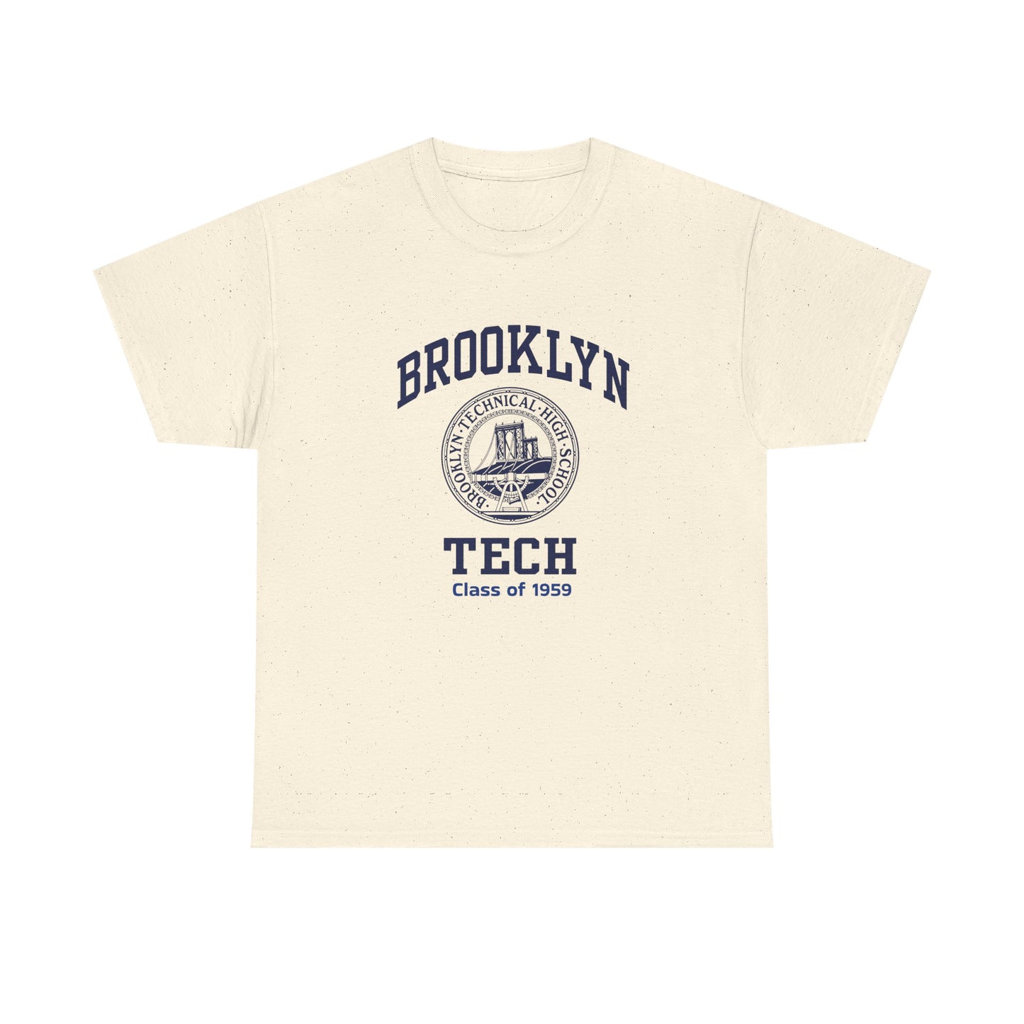 Brooklyn Tech Classic Logo - Men's Heavy Cotton T-Shirt - Class of 1959