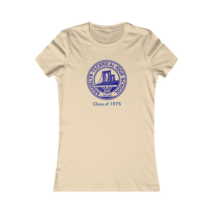 Classic Tech Logo - Ladies Favorite T-Shirt - Class Of 1975