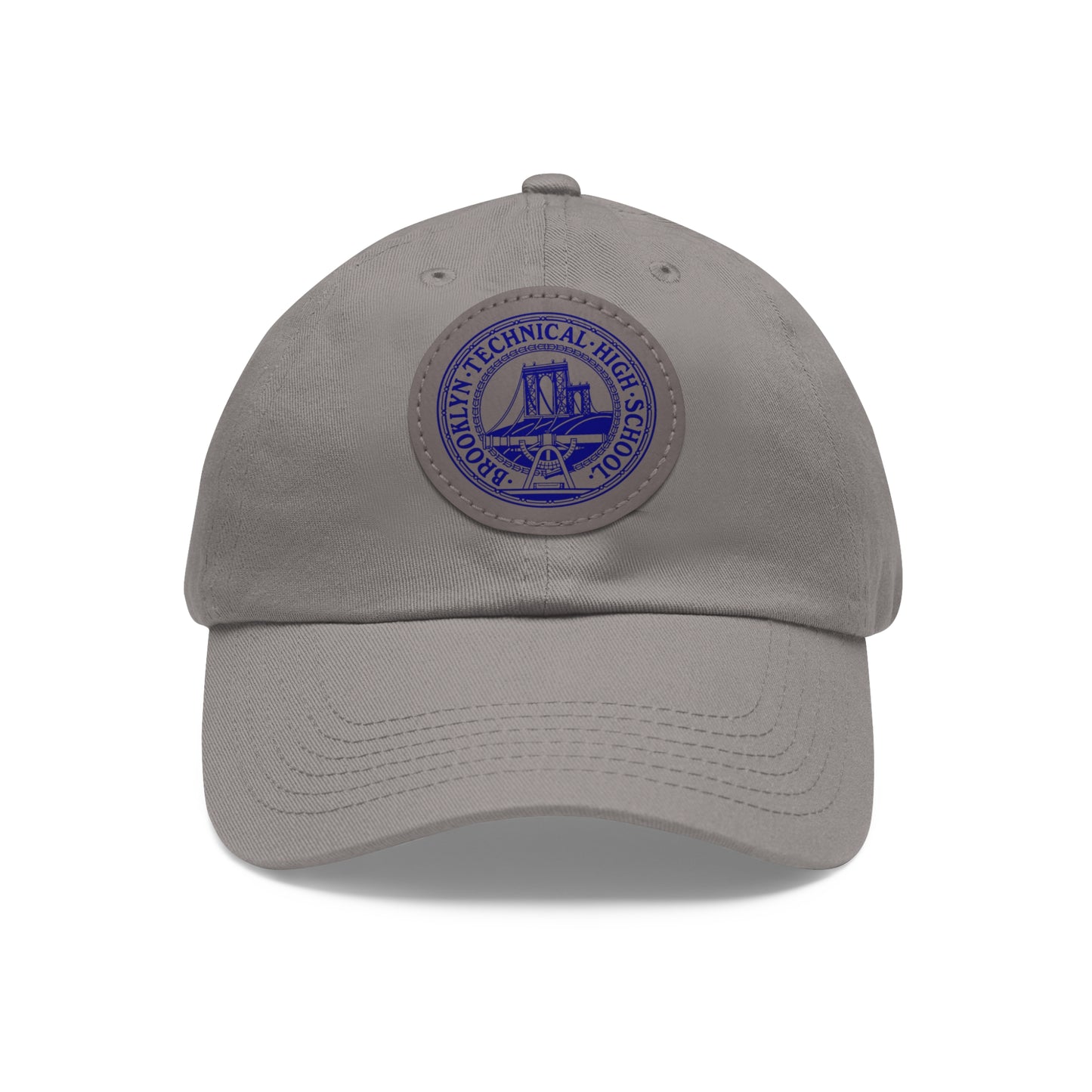 Classic Tech Logo - Hat with Leather Patch (Round)